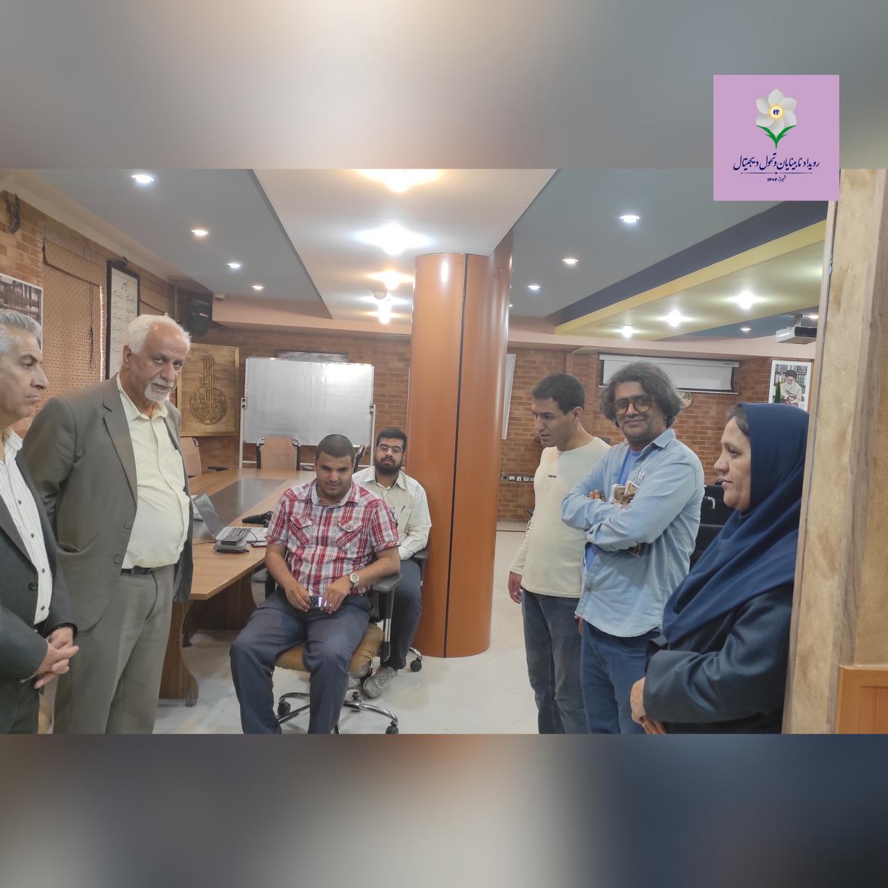 مدیر مجموعه شهر فافا از مؤسسه توانگران شیراز بازدید کرد